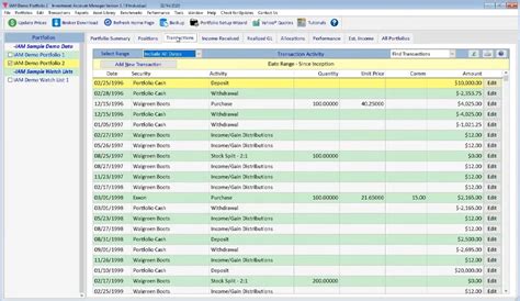 Investment Account Manager Pro